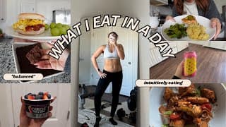 What I Eat In A Day *after Weaning Off Semaglutide* // Intuitively Eating, No  Tracking + Balanced