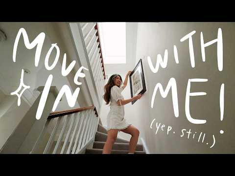 Moving In & Decorating My New Apartment In London: Adulting Struggles, And My House Warming Party ✨🏠