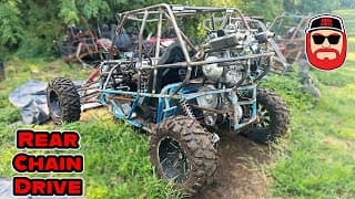 993cc Custom Go Kart Ep8 ~ Trialing Arms & Chain Drive