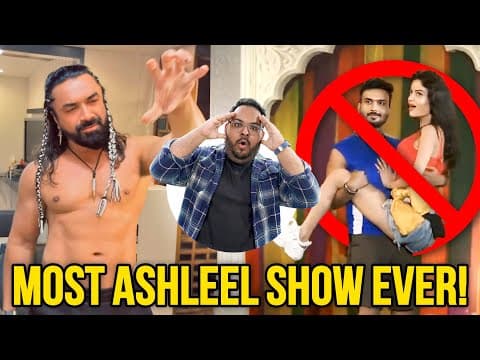 Ajaz Khan’s “house Arrest” Got Banned!😂 | Besharam Bigg Boss Roast🔥