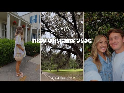 New Orleans Vlog | Spend The Weekend With Us! New Orleans Favs, Lotss Of Good Food & Pretty Views