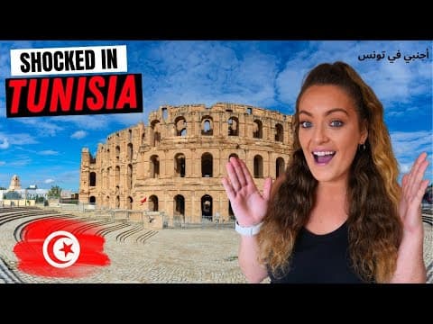 This Is Why You Visit Tunisia 🇹🇳 (tunisia Travel Vlog)  أجنبي في تونس