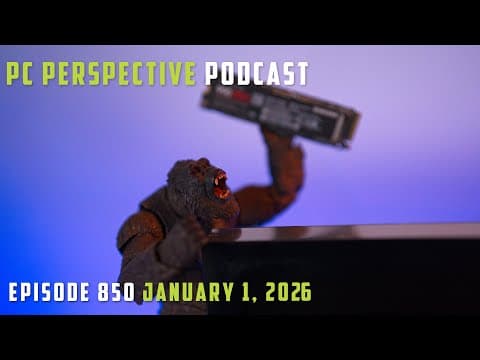 Pcper Podcast 850: Rtx 5090 Rising, Ssds The Next Ddr5, New Ddr4 Motherboards In 2026, And More