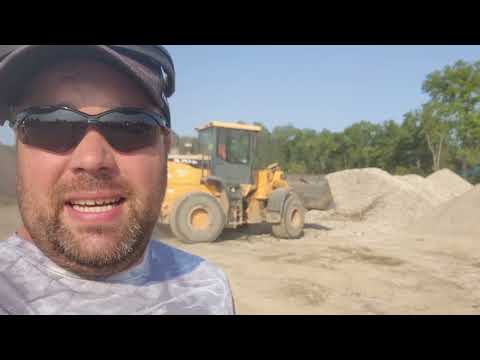 Driveway Install With Gps Blade