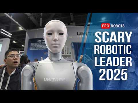 New Creepy Robots At The Chinese Exhibition Iros 2025