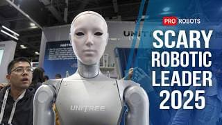 New Creepy Robots At The Chinese Exhibition Iros 2025