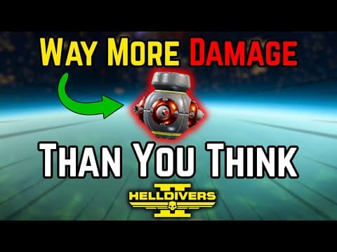 Pyrotech Grenade Has Hidden Damage Bonus Helldivers 2