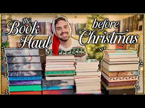 The Jolly Book Haul Before Christmas 🎅🏼📚
