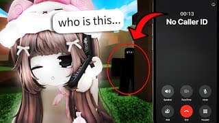 Prank Calling Roblox Players As A Creepy Stalker...