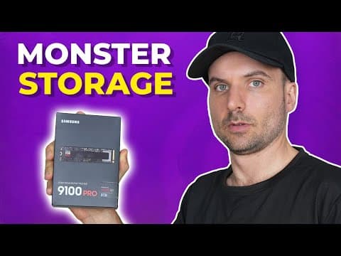 Samsung's Biggest & Fastest! 9100 Pro 8tb Ssd Review