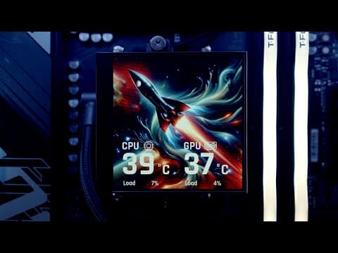 Thermaltake AI Forge on MAGFloe 360 Ultra ARGB Sync