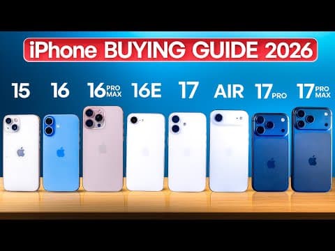 Ultimate Iphone Buying Guide 2026 - Don't Buy Wrong Iphone🫤