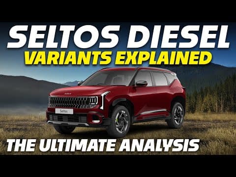 2026 Kia Seltos Diesel Variants Explained | Hte, Htk, Htx, Htx (a), Gtx, X-line, Adas