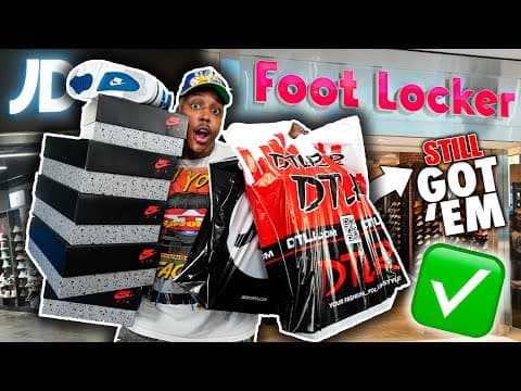 They Sold Out!? This 2024 Jordan Flew! Sneaker Shopping & Air Jordan 4 Military Blue Pickup Vlog