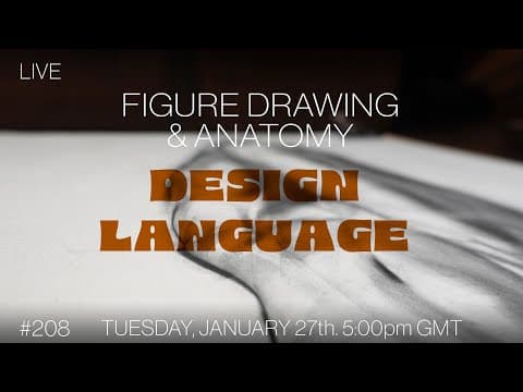 Design Language In Figure Drawing #208