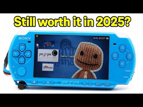 I Bought A Psp And Modded It In 2025...