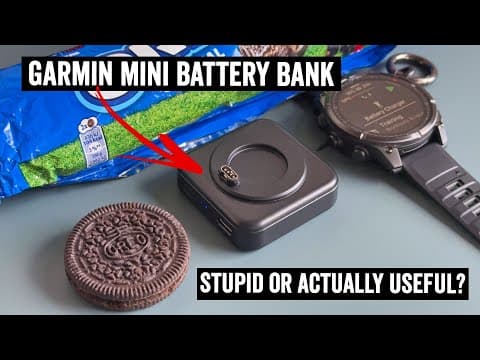 Garmin Watch Mini Battery Bank: Worth It?
