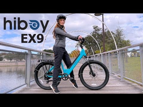 Hiboy Ex9 Urban Commuter Ebike Dual Torque Sensor | Test Ride & Assembly