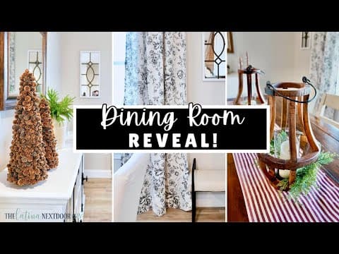 Dining Room Reveal & Realistic Decorate With Me Before Baby No. 5 Arrives