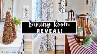 Dining Room Reveal & Realistic Decorate With Me Before Baby No. 5 Arrives