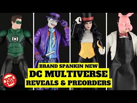 2026 Brand New Dc Multiverse Reveals - Jack Nicholson Joker & More! | Mcfarlane Toys