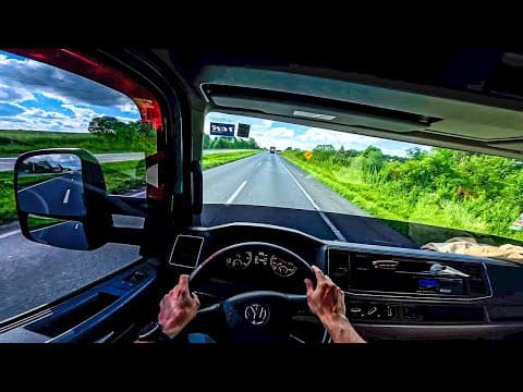 Dirigindo Meu Caminhão Novo Pela Primeira Vez 😱🚛