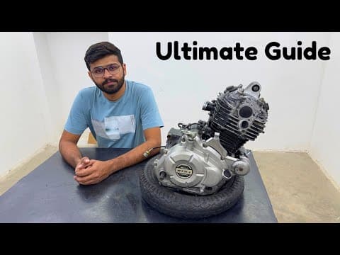 Engine Rebuild : Pulsar 150 : Full Detail
