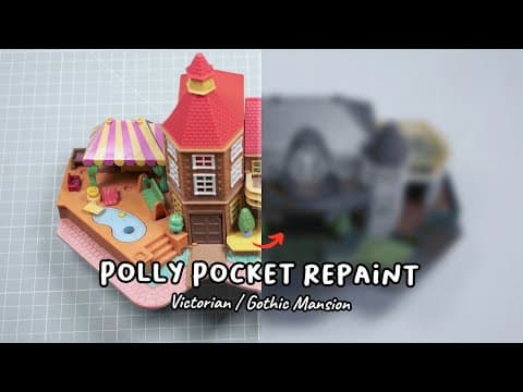 Victorian Polly Pocket Repaint
