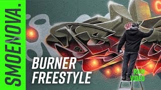 Painting Graffiti In My Backyard (full Raw Process W. Helpful Voice Over)