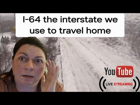 How Are We Gonna Get Home. Join Us Live As We Make The Trek Diting This Major Winter Storm!