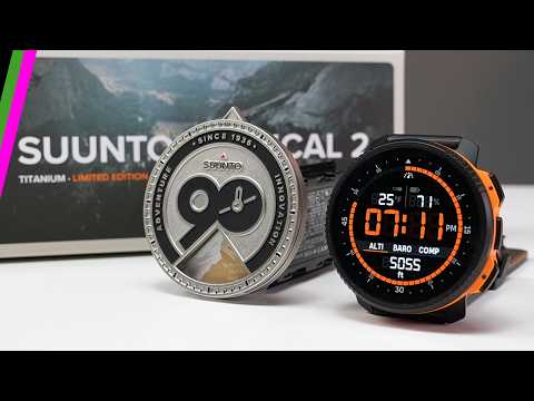 Suunto Vertical 2 Titanium Limited Edition First Look // 90th Anniversary Special