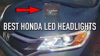 Honda Crv Civic Accord New Best Headlight Led Bulbs - 2024 Luxster Punisher By Hikari