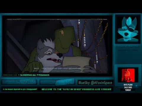 A Fox In Space - Cozy Animation Stream