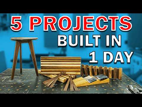 1 Day Projects Every Woodworker Needs To Build