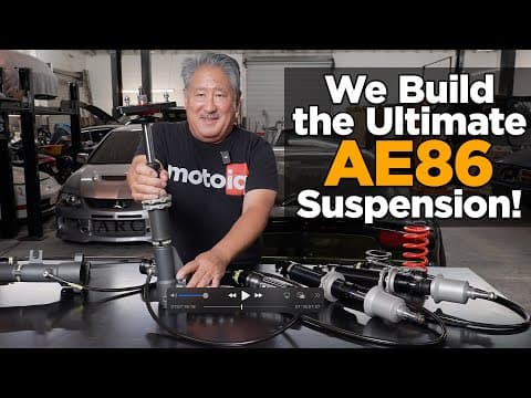 The Ultimate Ae86 Suspension? Inside Our Custom Mcs 3-way Coilover Setup!