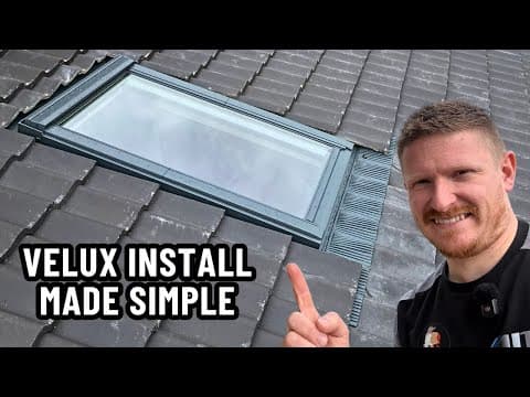 Don't Try Installing A Velux Window Until You Watch This!