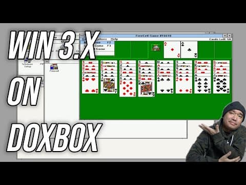 Installing Win 3.11 On Dosbox With Drivers!!