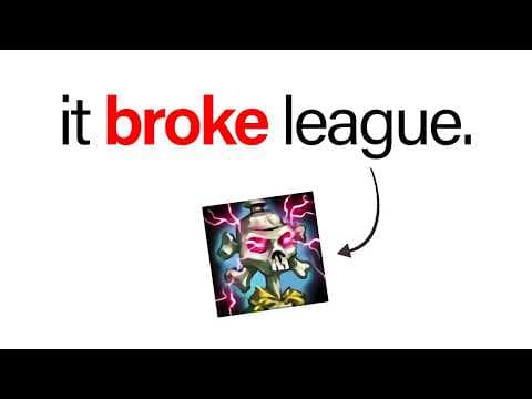 How One Item Killed League Of Legends