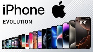 Evolution Of Iphone