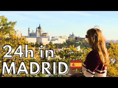 24h In Madrid! | Full Itinerary, Best Spanish Tapas & Sabina Concert