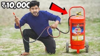 Biggest Holi Cylinder Testing (price ₹10,000) - सबसे बड़ा गुलाल सिलेंडर