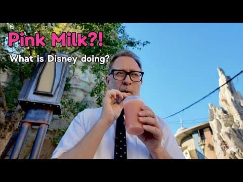 Disneyland’s Pink Milk: Honest Review