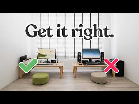 The 3 Rules To Build Your Ideal Floor Desk Setup