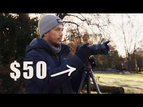 How Good Can A $50 Tripod Really Be? | Neewer Tp12 Review