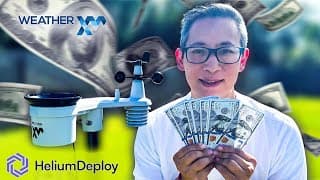 Weatherxm (wxm) Weather Station Ws2000 From Heliumdeploy - Unboxing And Review
