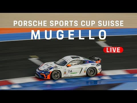 Live Porsche Sports Cup Suisse | Mugello
