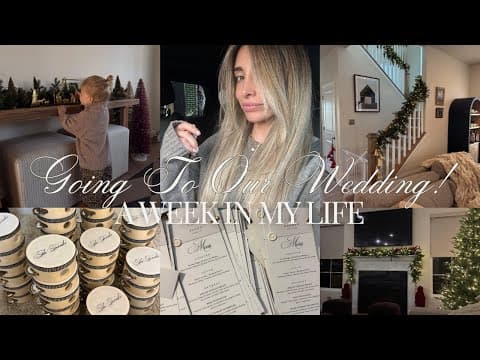 Week In My Life: The Wedding! Grwm, Anxious Bride, Packing, Decor, And Everything!!