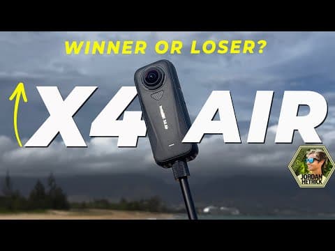 Insta360 X4 Air —the New 8k Pocket 360 Cam— 5 Wins, 2 Losses!