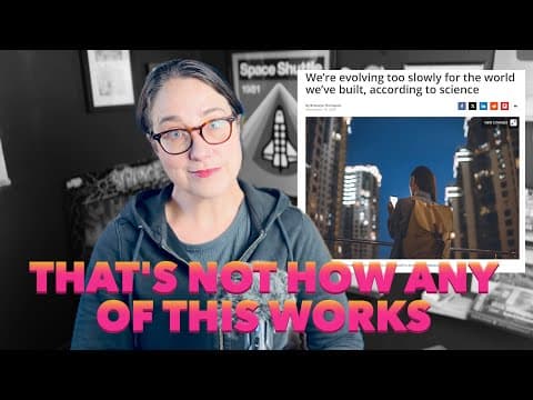 No, Humans Aren't "evolving Too Slowly"