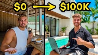 How I Went From $0 To $100,000 As A Digital Nomad